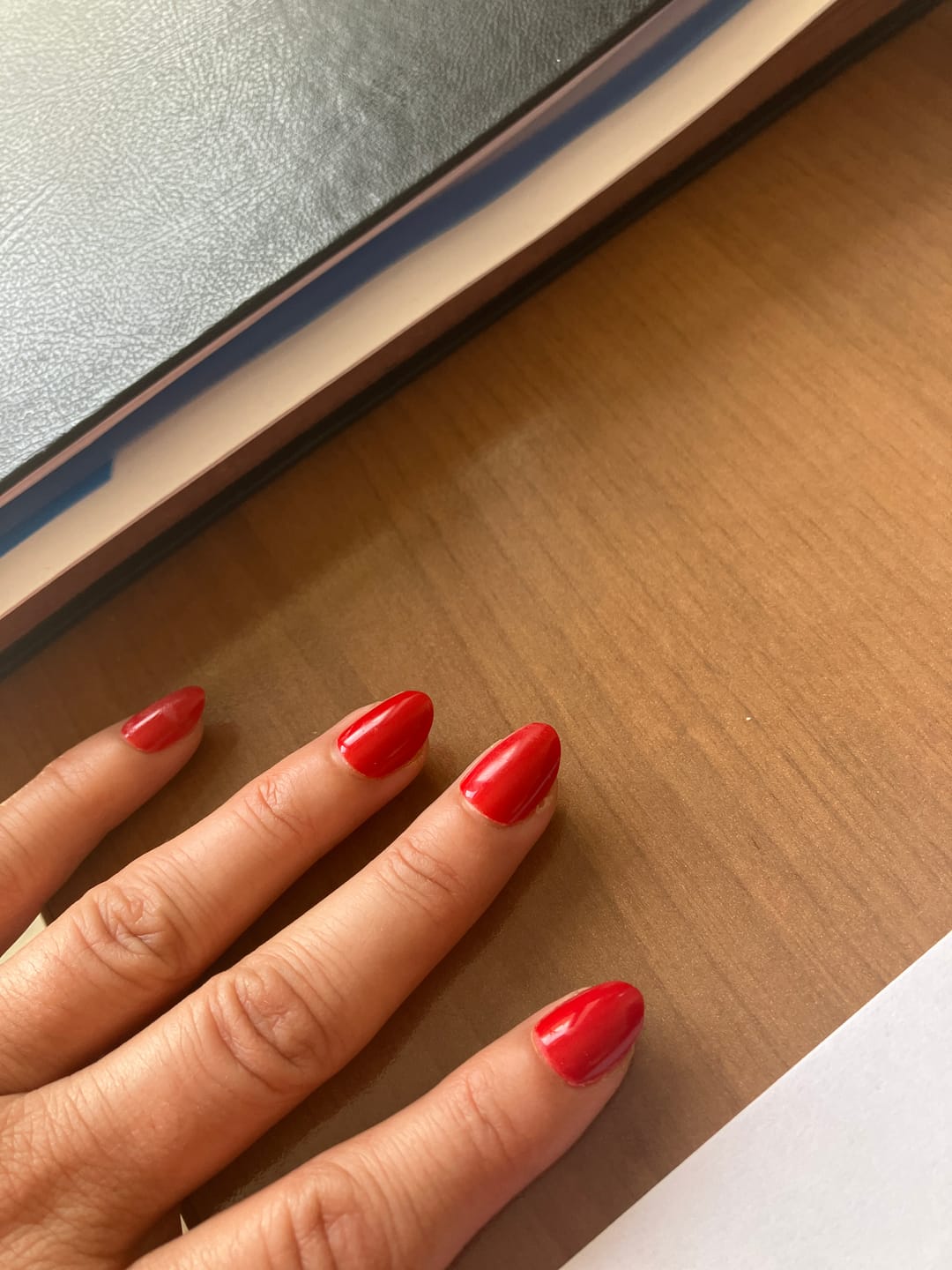 Customer photo review of Scarlet Flame - Short Oval - 30 Adet Takma Tırnak