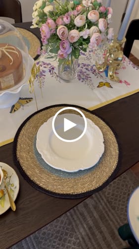 Customer video review of Classic Elegance Plate Set