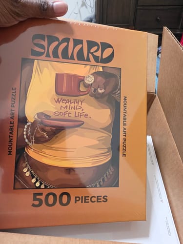 Customer photo review of Wealthy Mind, Soft Life Puzzle