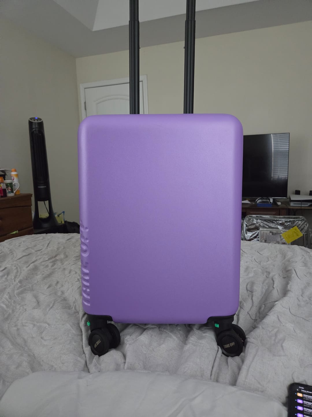 Customer photo review of Personal Item Suitcase 4.0