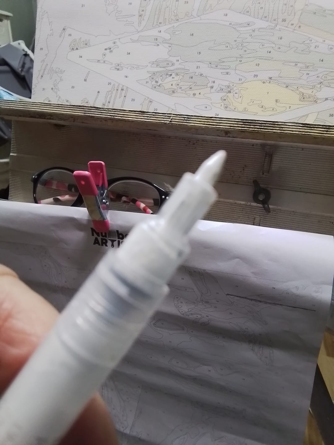 Customer photo review of Number Remover Marker