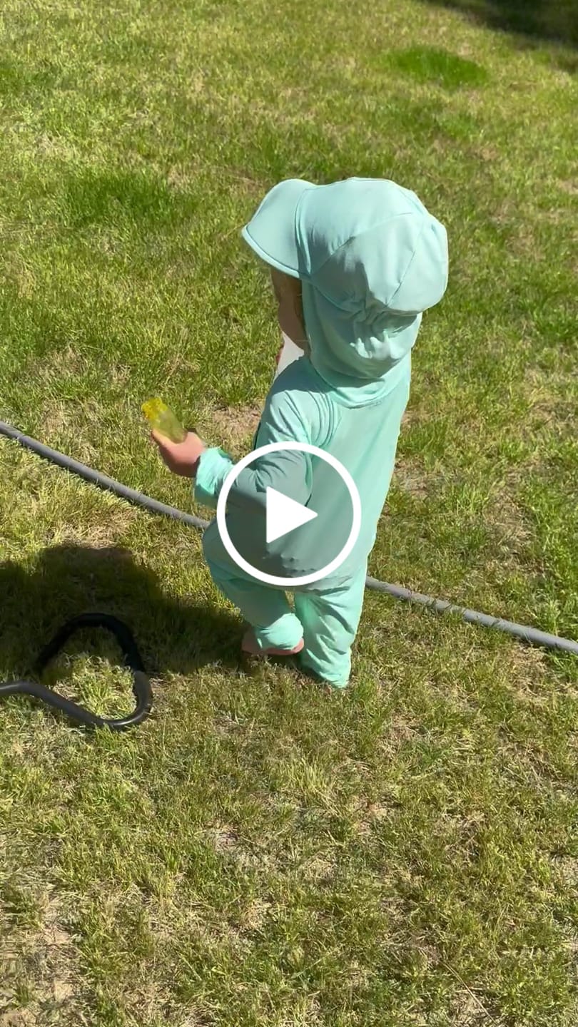 Customer video review of Baby and Toddler UPF 50+ Sun Protective Onesie