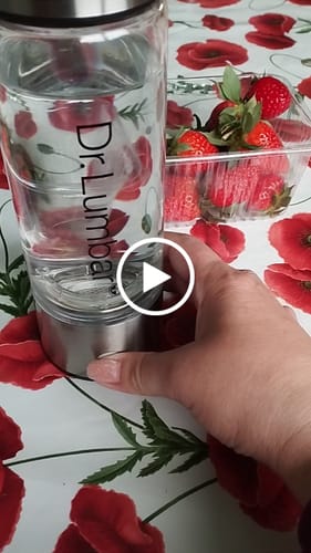 Customer video review of Hydrofresh Hidrogénes víz készítő üveg