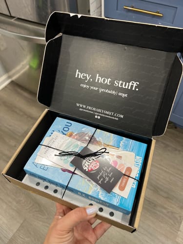 Customer photo review of good girl book club subscription