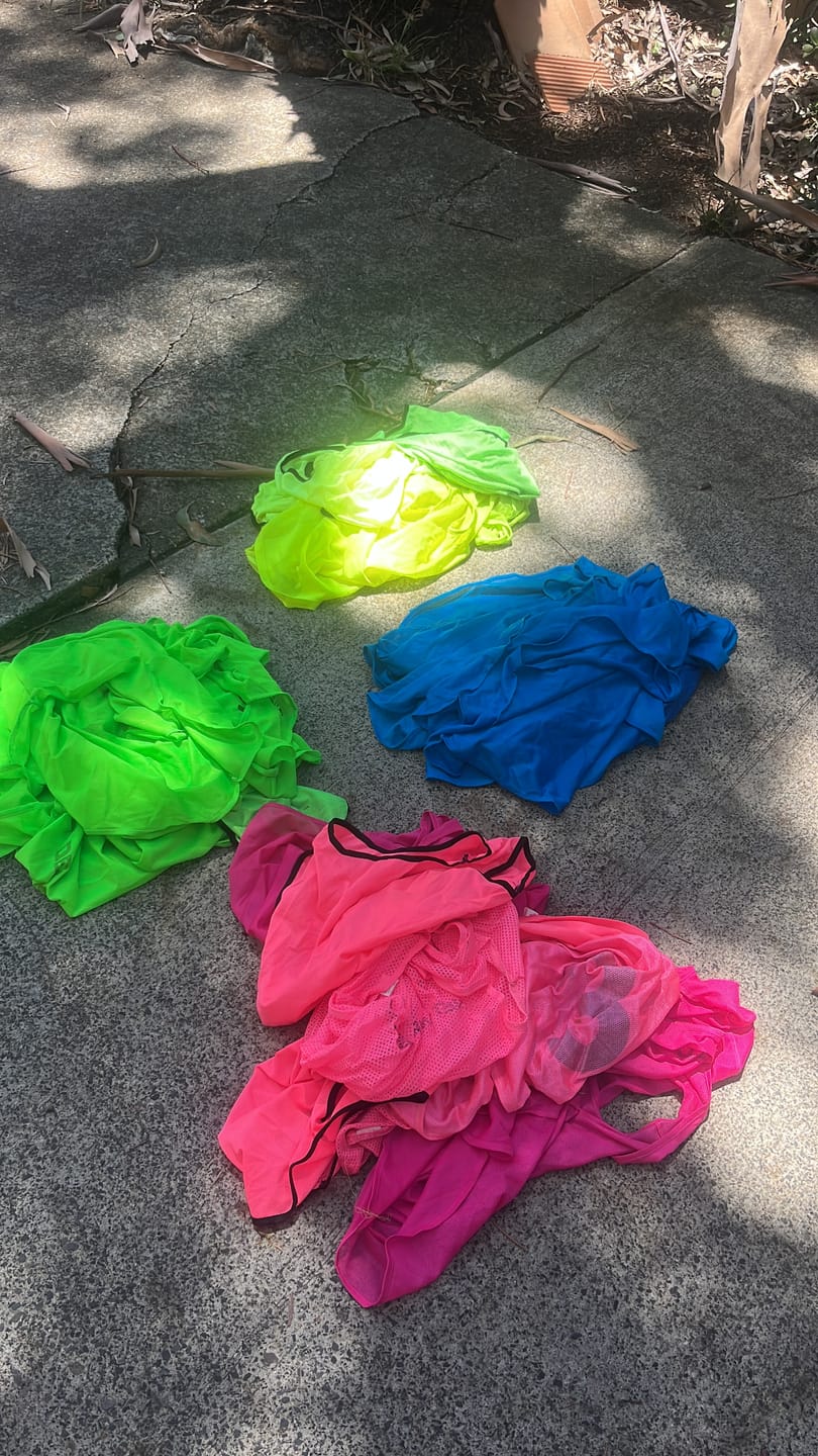 Customer photo review of Deploy Training Bib - Blue