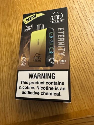 Customer photo review of Fume Eternity 20k Puffs 2%