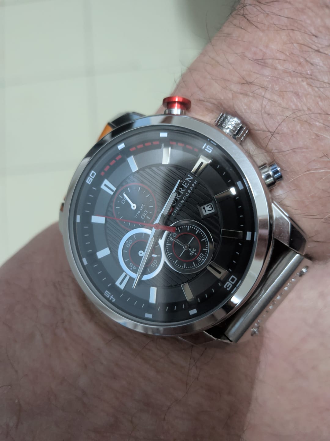 Customer photo review of Curren Madrid® orologio uomo acciaio