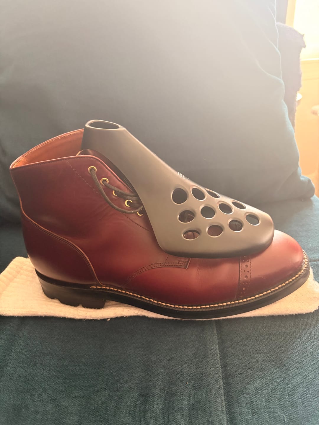 Customer photo review of Fresh Flow Shoe Trees - Extend the Life Of Sneakers, Shoes & Boots