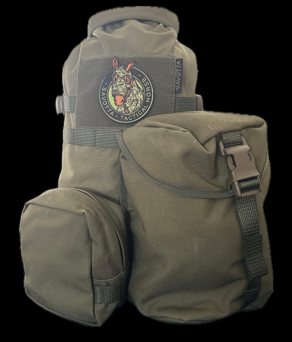 Customer photo review of Tactical horse patch