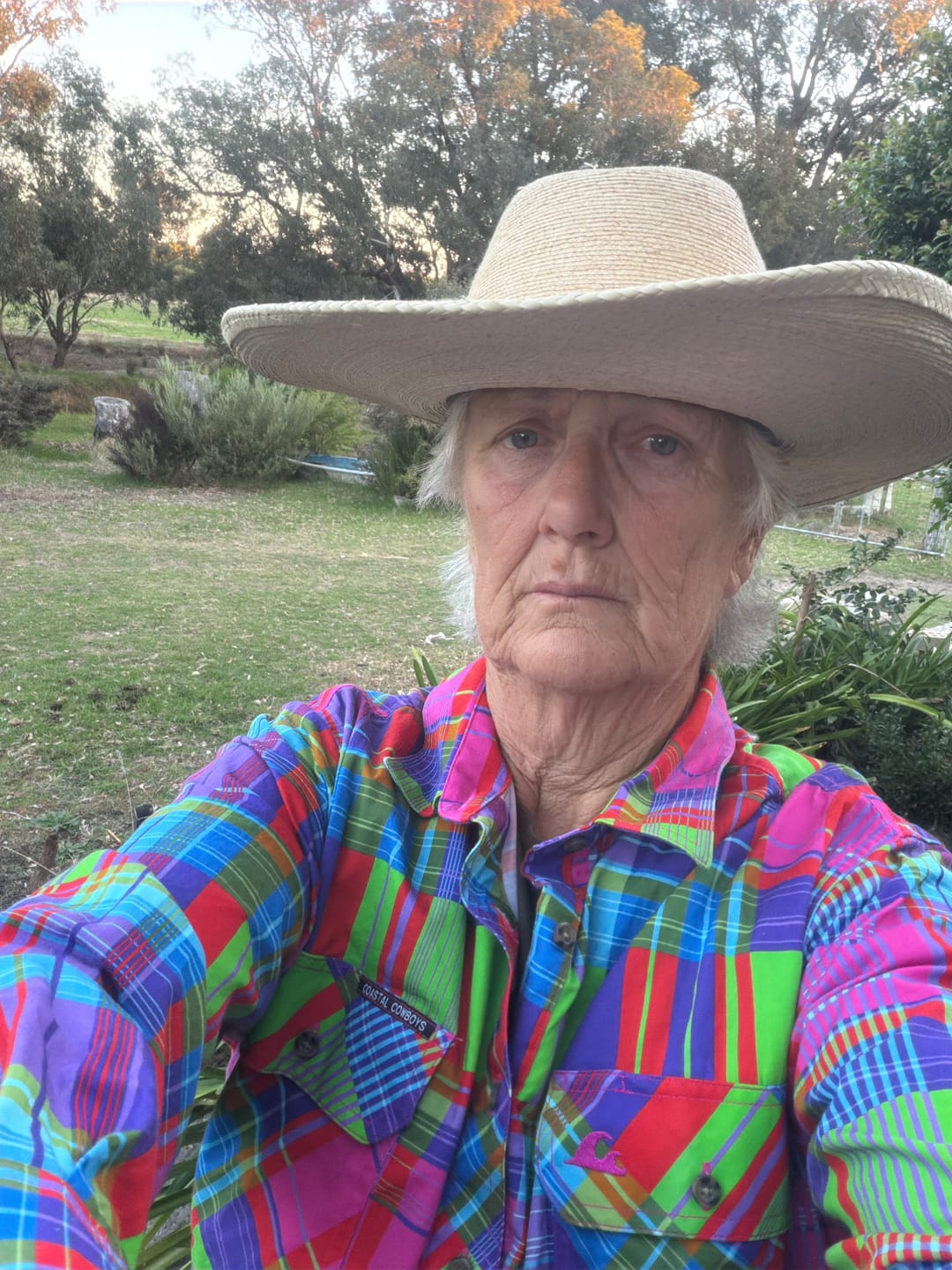 Customer photo review of Static Women's Half Button Workshirt