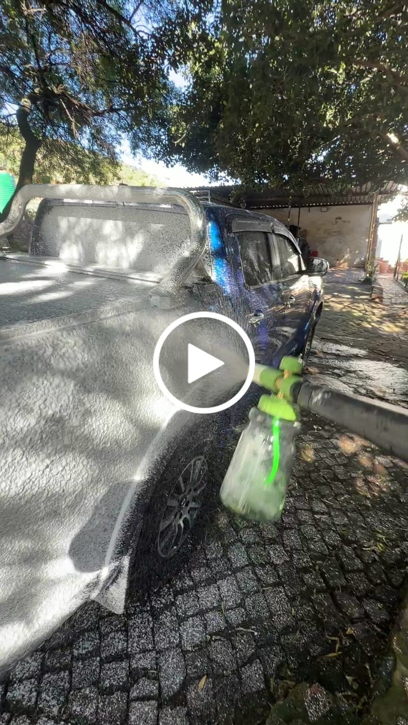 Customer video review of Mega PHoam and Pro V1 Foam Cannon Combo