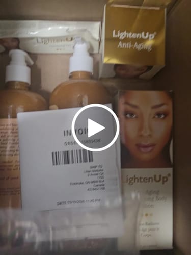 Customer video review of LightenUp GOLD Anti-Aging Brightening Cream Jar 100ml