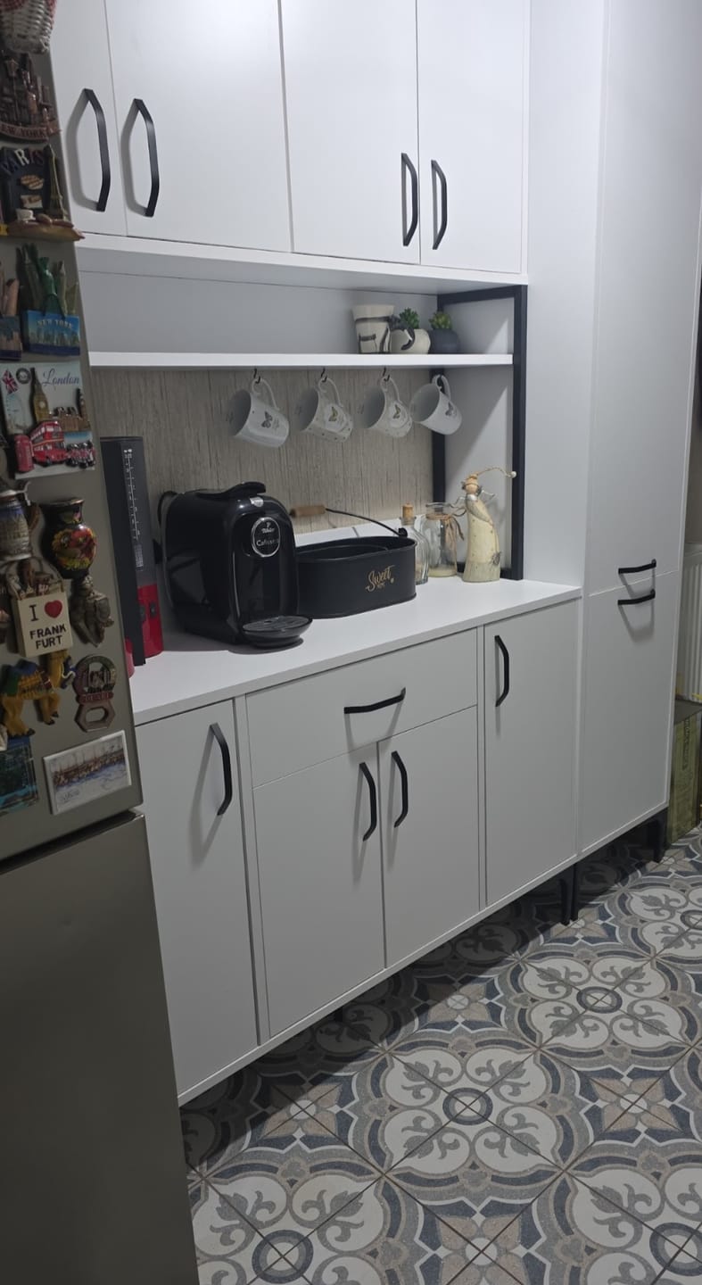 Customer photo review of Rani JE134 Çok Amaçlı Dolap 10 Kapaklı 1 Çekmeceli Kiler Mutfak Dolabı Beyaz