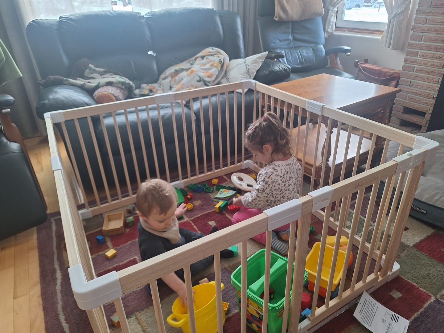 Customer photo review of HARPPA Grovi | Baby Gate Playpen & Fence for Babies and Toddlers
