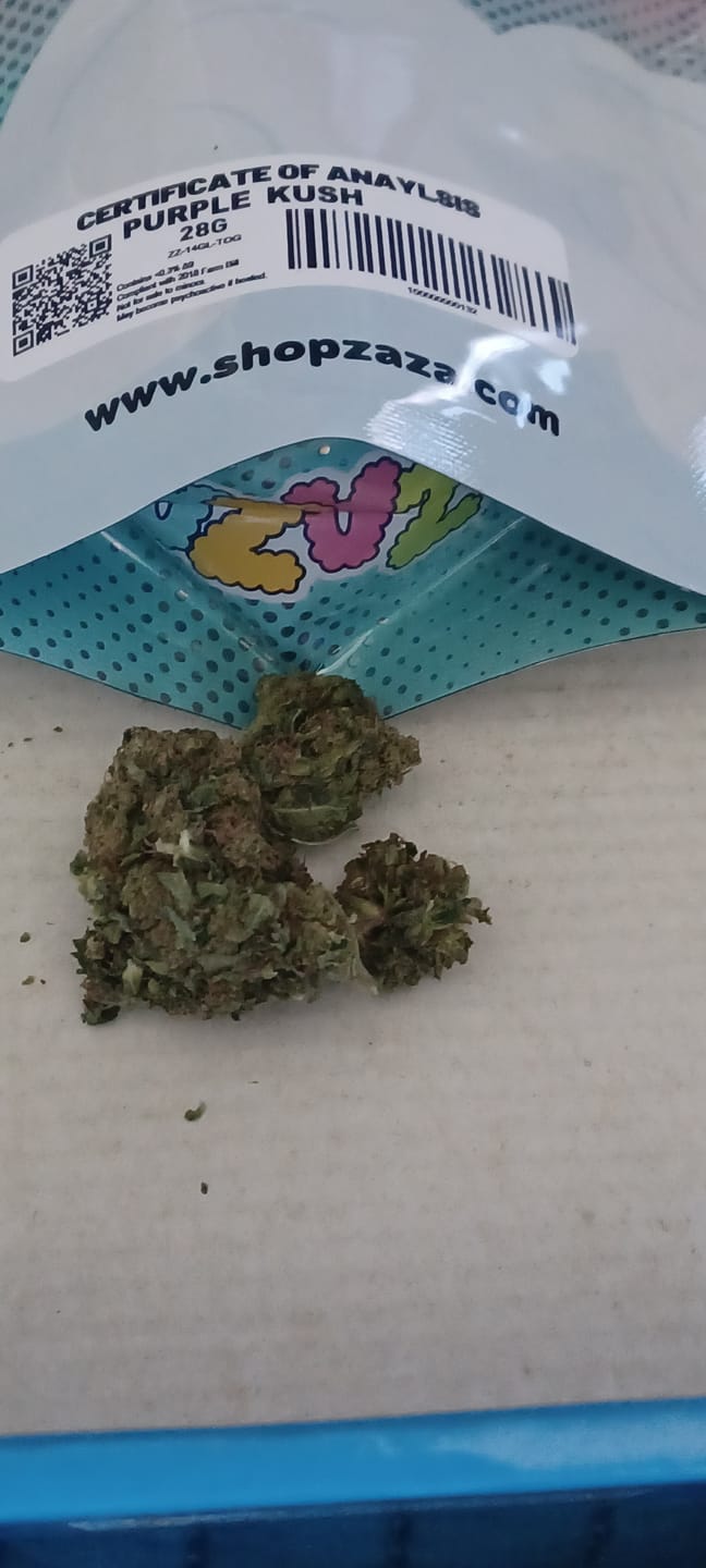 Customer photo review of Purple Kush - 28 Grams - Indica