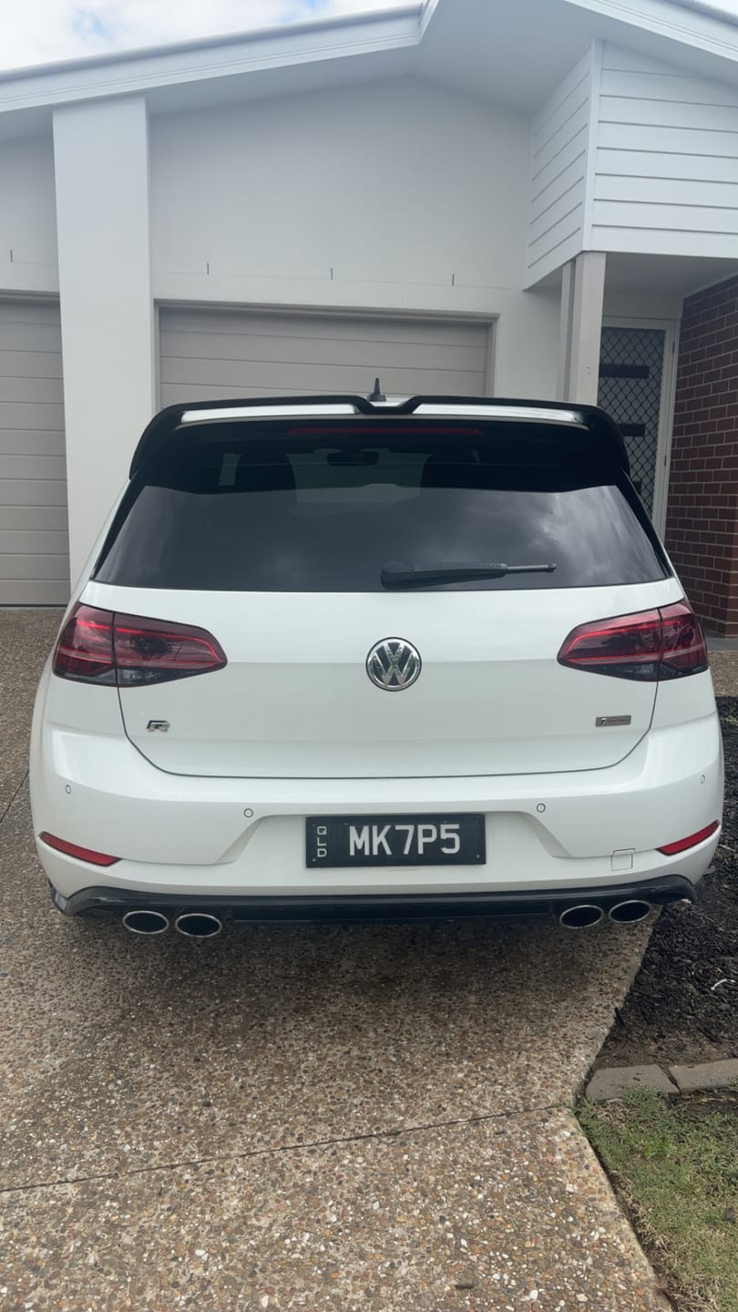Customer photo review of Volkswagen Oettinger Style Rear Spoiler for Golf MK7 & 7.5