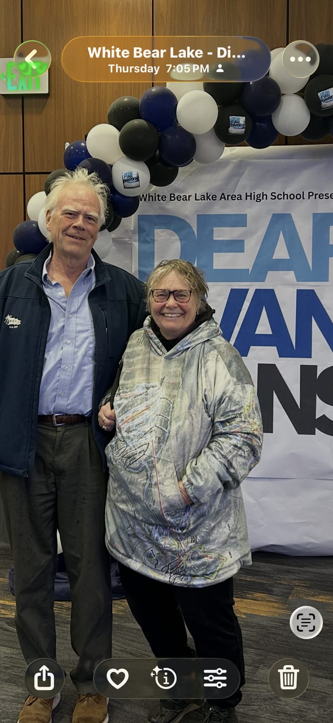 Customer photo review of Lutsen Mountains, Minnesota Ski Trail Map - Snug Hoodie