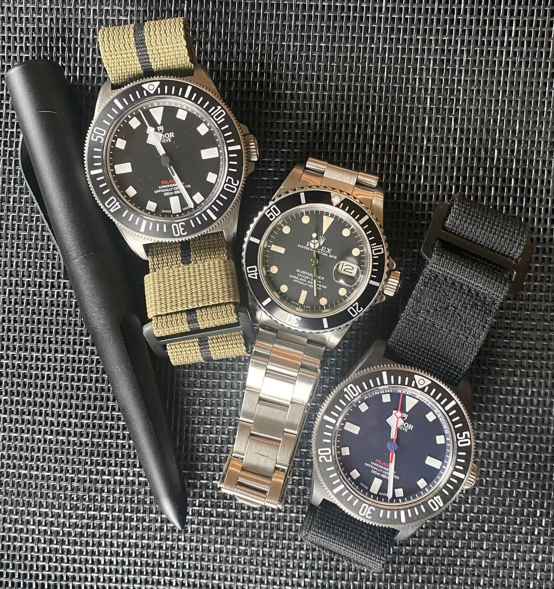 Customer photo review of Glomar Explorer - Hook & Loop Strap Striped