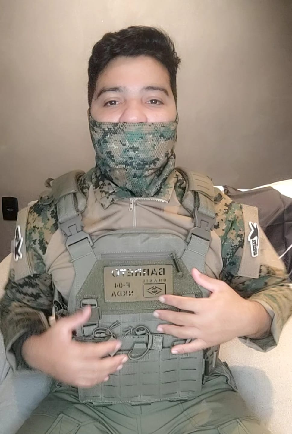 Customer photo review of Face Warrior