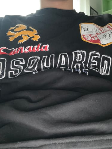 Recensione con foto di un cliente su Felpa Dsquared2 Dragon