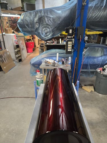 Customer photo review of Phantom Red Paint Basecoat