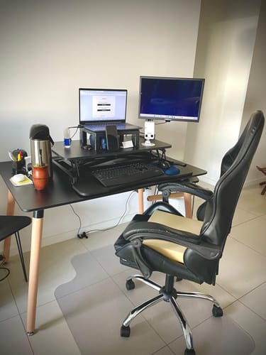 Customer photo review of Mesa Comedor Eames Rectangular 120x80 Calidad Premium