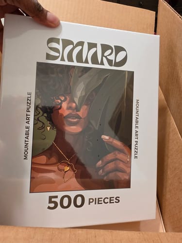 Customer photo review of Behind The Leaves Puzzle