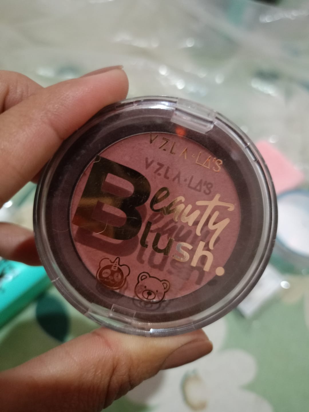 Customer photo review of Beauty Blush Compacto Red Mocha - Vizzela + La’s