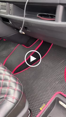 Customer video review of Fußmatten für Van - Kofferraumwanne