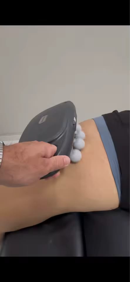 Customer photo review of BestGod Deep Tissue Massager