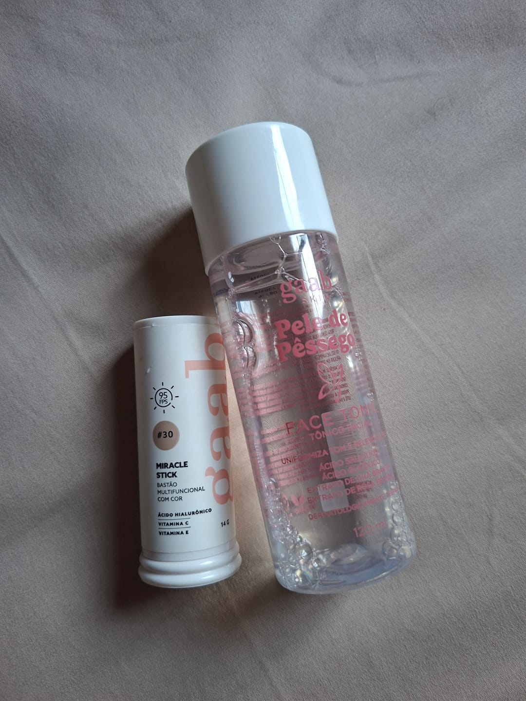 Customer photo review of Compre Bastão Multifuncional Miracle Stick, Ganhe Tônico Facial