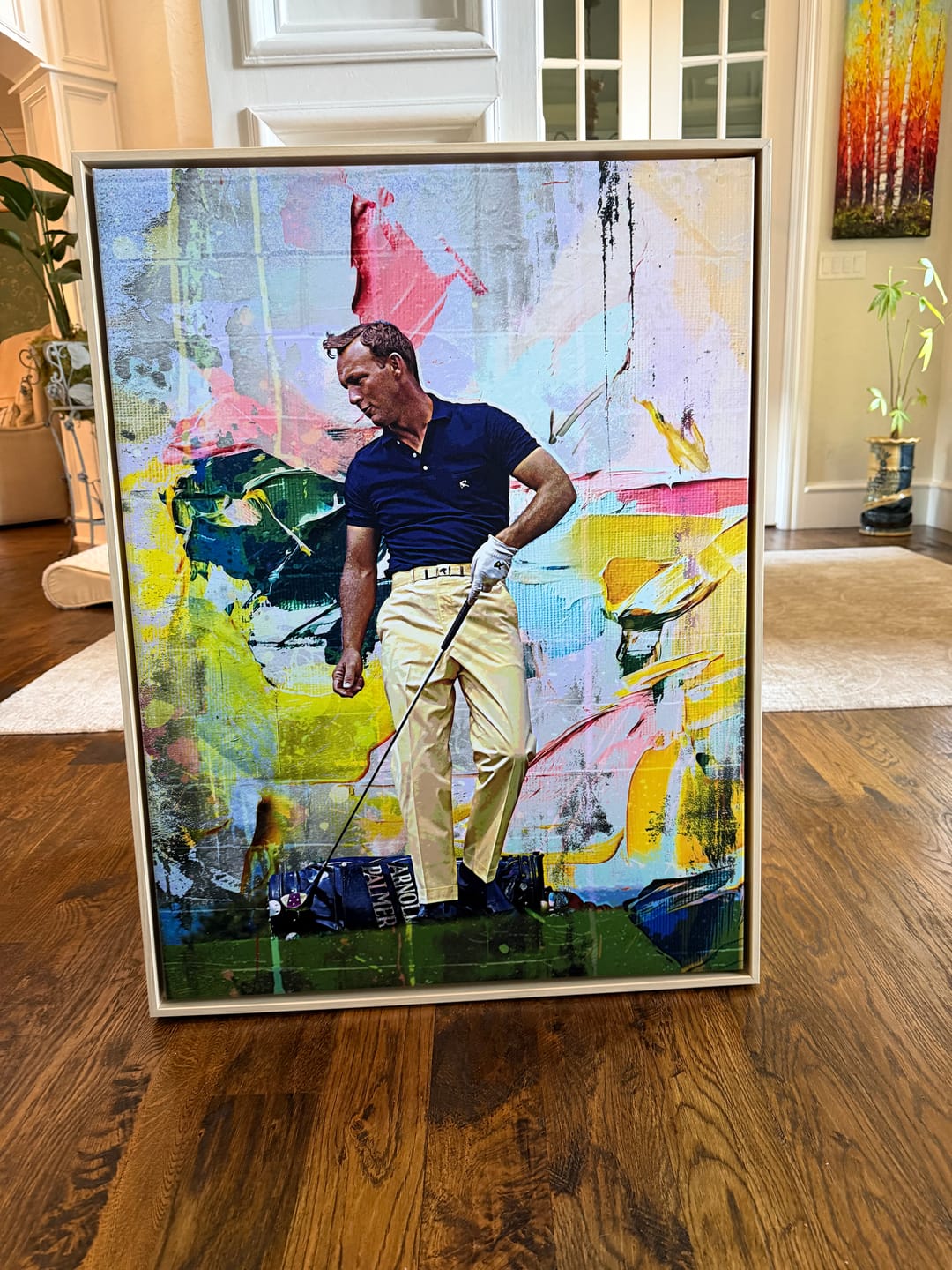 Customer photo review of Arnold Palmer Wall Art