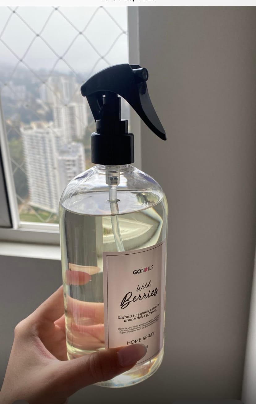 Customer photo review of Home Spray - Wild Berries