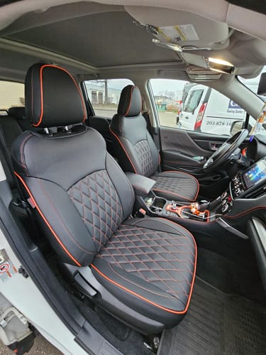 Customer photo review of Premium Custom-Fit Seat Covers
