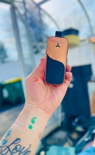 Customer photo review of Legacy PRO 2 Stealth Carry Kit | Herb & Wax Vaporizer with Power Bank, Smell-Proof Case & Adapter
