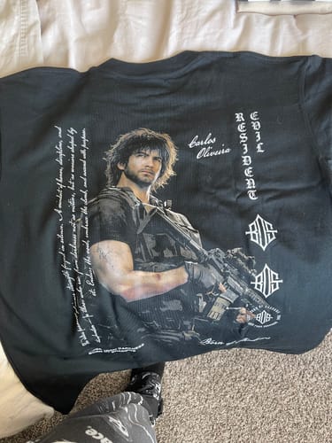 Customer photo review of [Limited Edition] 'RE: Carlos Oliveira' T-Shirt