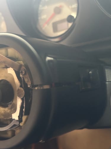 Customer photo review of Datsun 620 (1978-1979) Reproduction Steering Column Cover