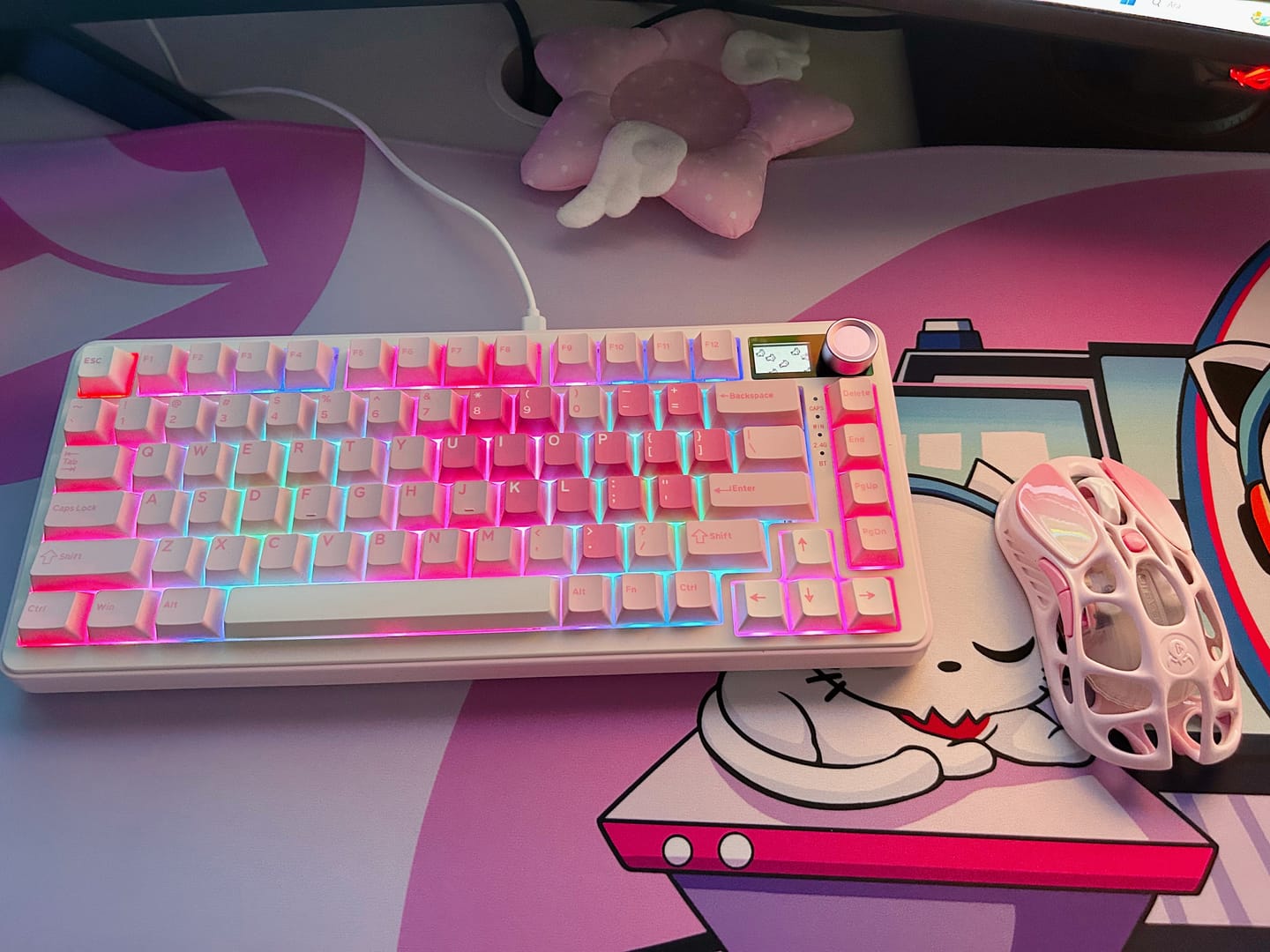 Customer photo review of YUNZII B75 Pro Max Mekanik Klavye