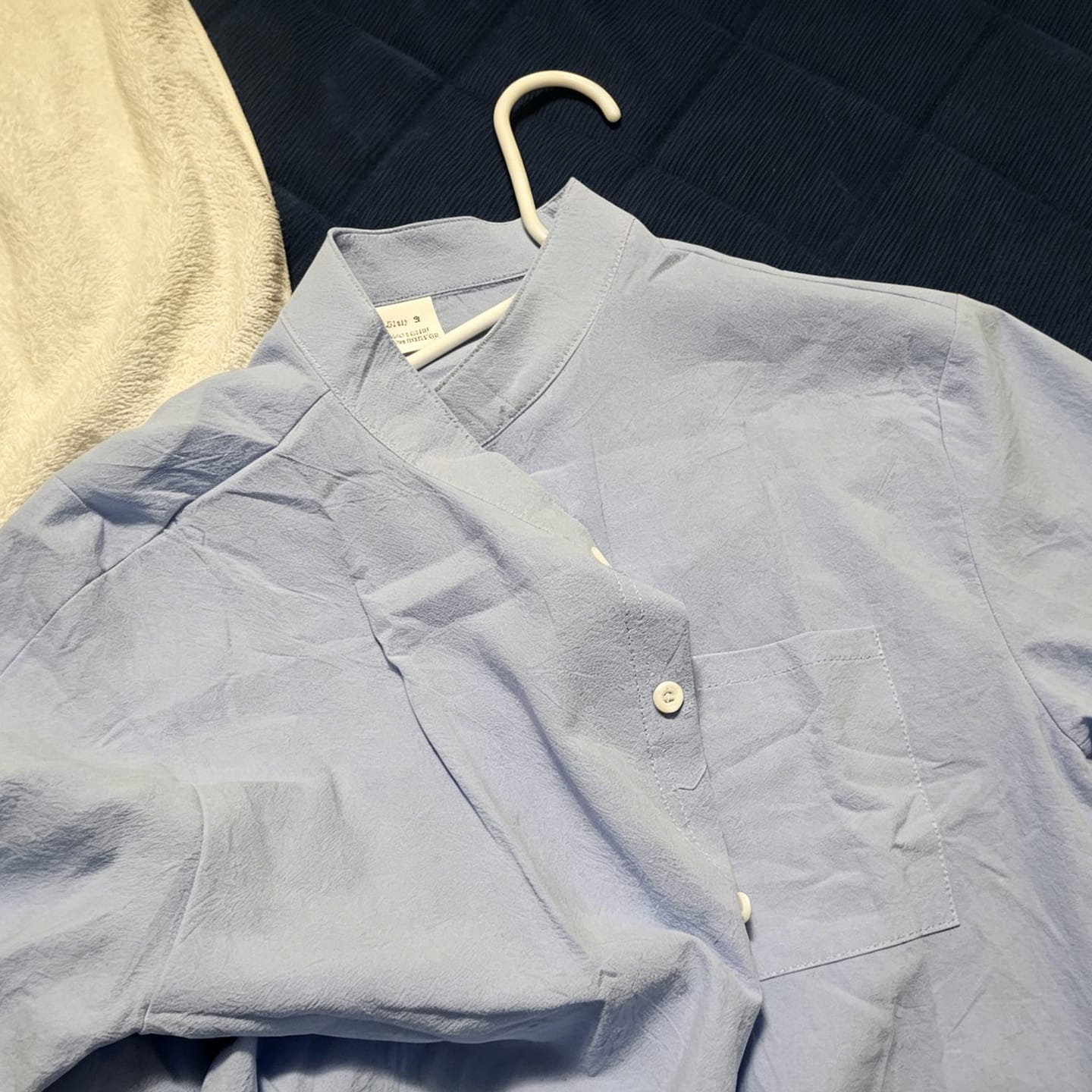 Customer photo review of Men’s Linen Cotton Blend 2 Piece Set Lightweight Breathable Casual Summer Outfit