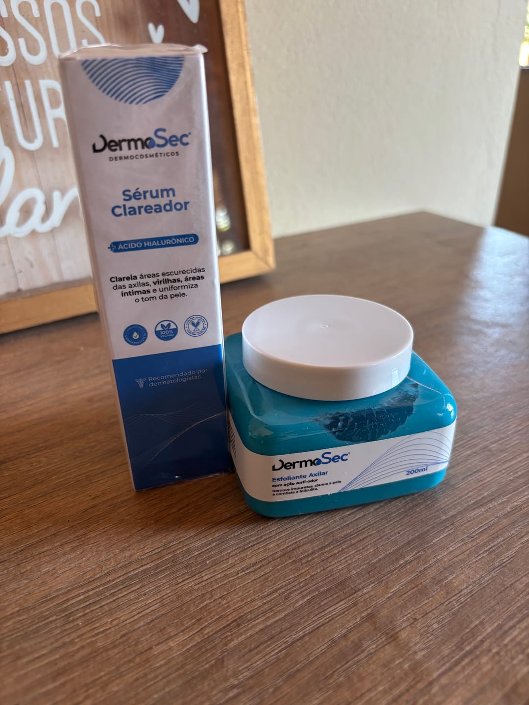 Customer photo review of Kit Clareamento Profundo - Clareia Axilas e Virilhas