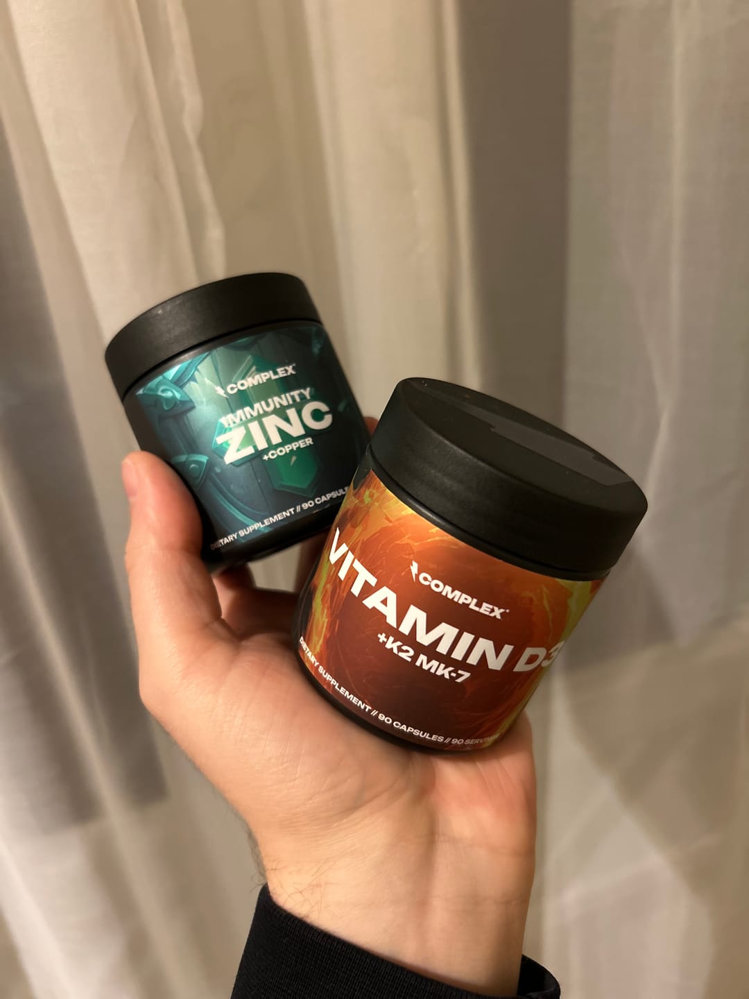 Customer photo review of Vitamin D3+K2 MK-7