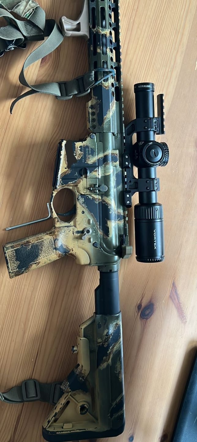 Customer photo review of Vector Optics XASR-3031 X-Accu Blockmontage für 30mm Tubus, 21mm ext. Picatinny for AR, h=38mm