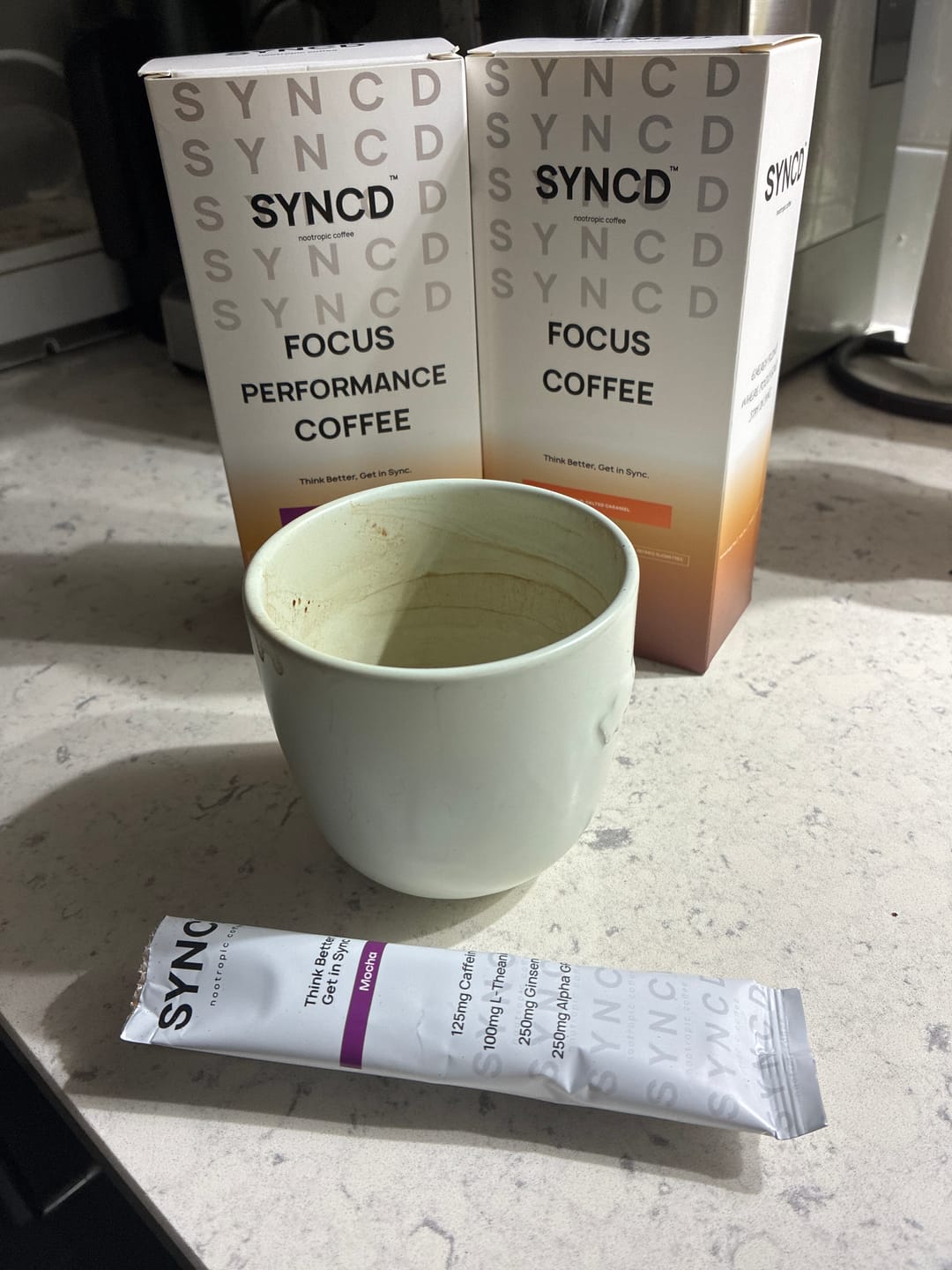 Customer photo review of Focus Performance Coffee