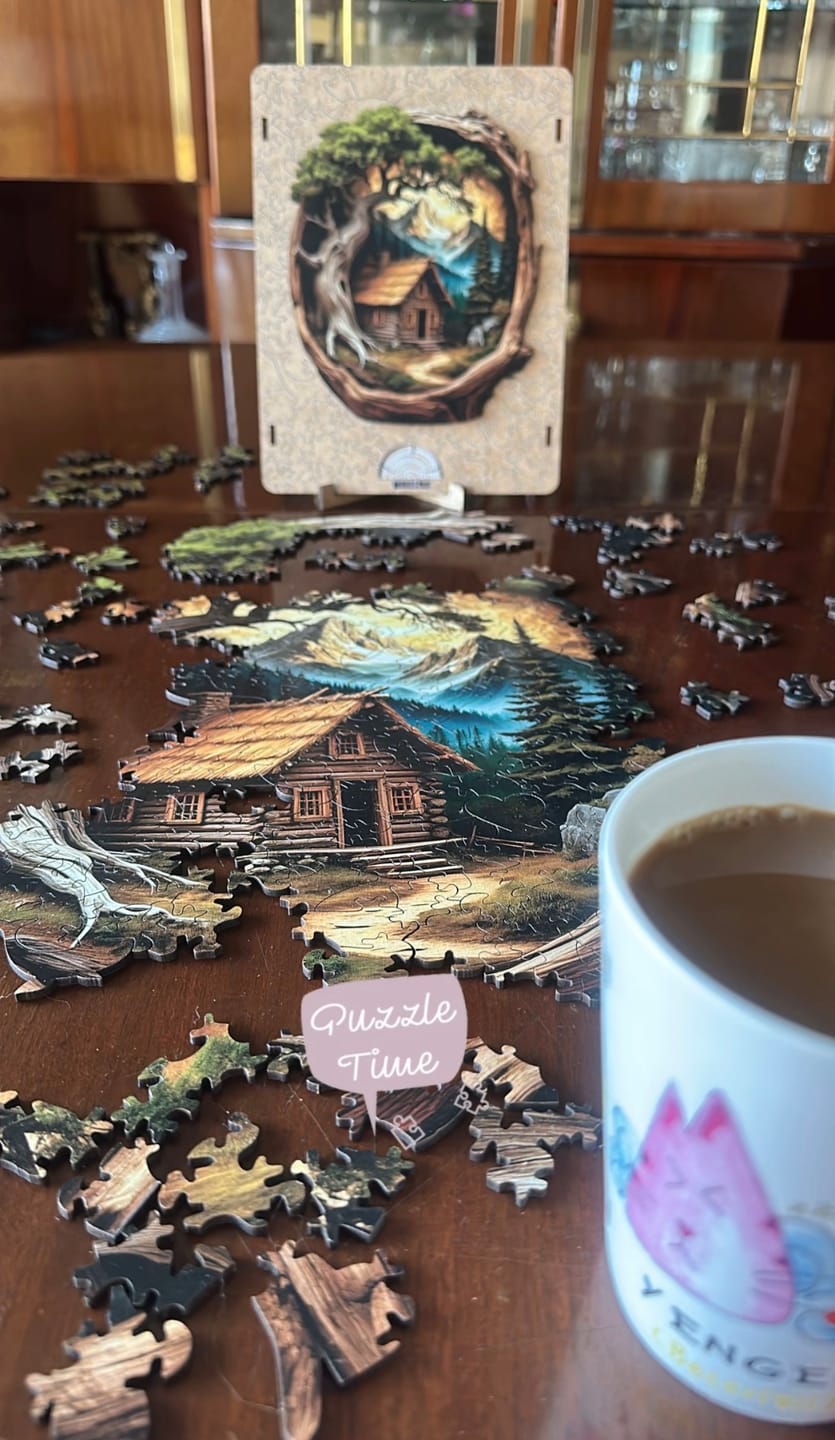 Customer photo review of Ağaç Ev - Ahşap Puzzle