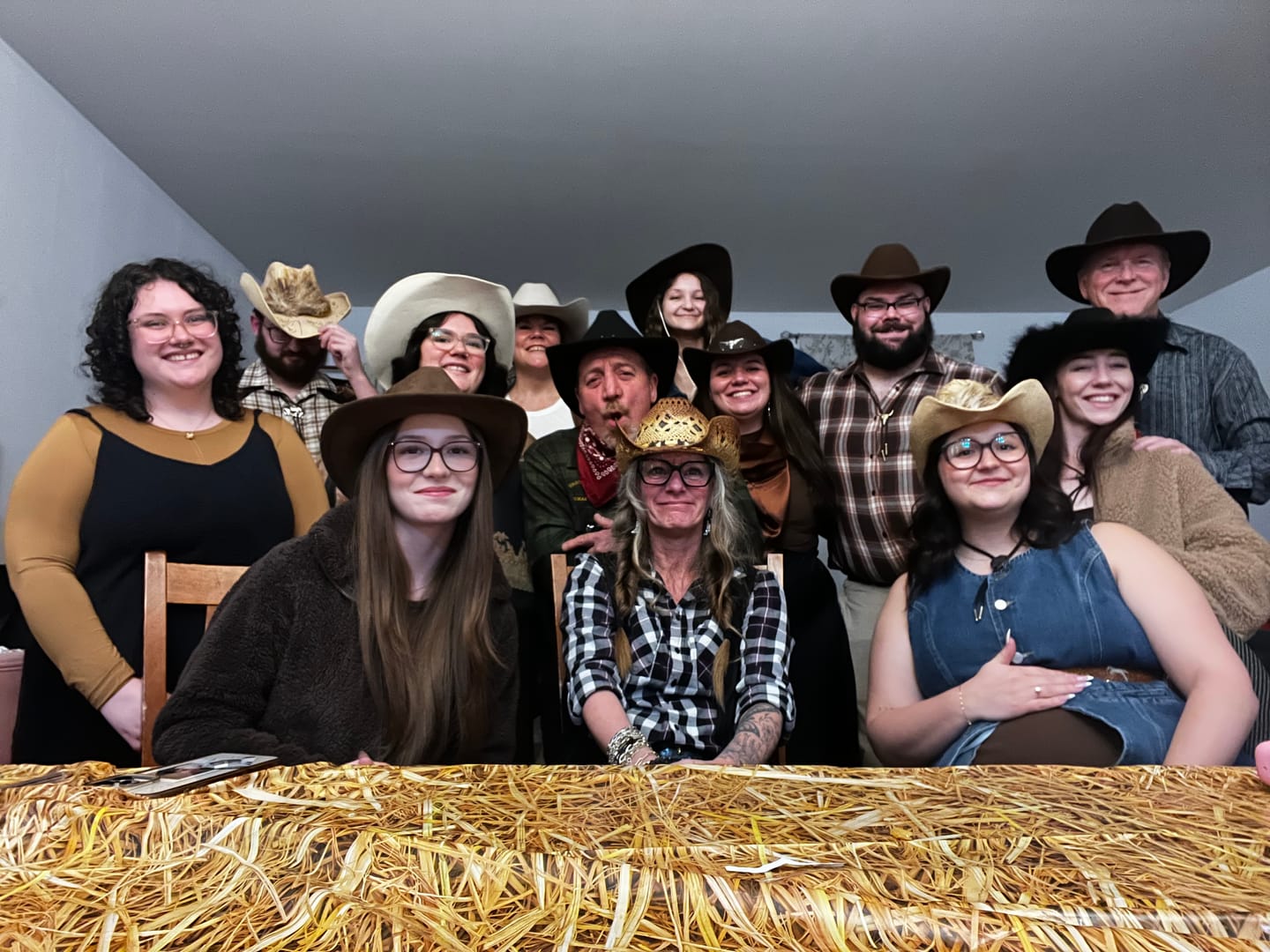 Customer photo review of Wild West Cowboy Murder Mystery Host Your Own Game Kit