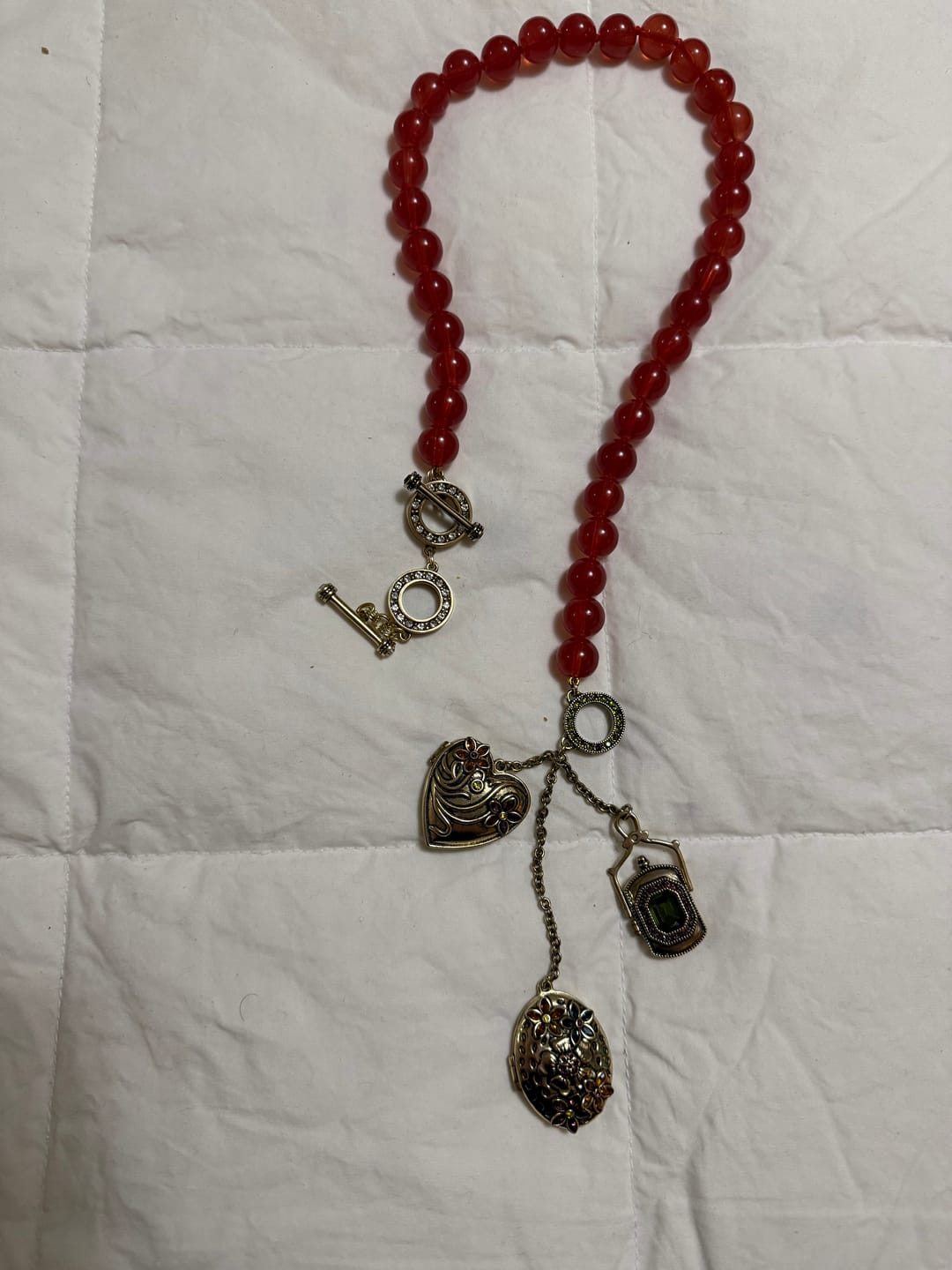Customer photo review of HEIDI DAUS®"Toggle Extenders" Crystal Toggle Bracelet Extender
