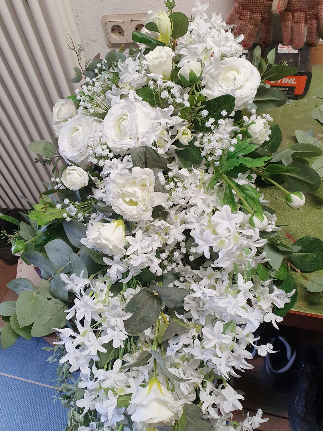 Customer photo review of 46cm Künstliche Ranunkeln – Für Blumenarrangements & Home-Design