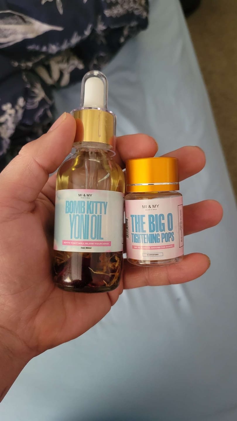 Customer photo review of Bomb Kitty Yoni Oil
