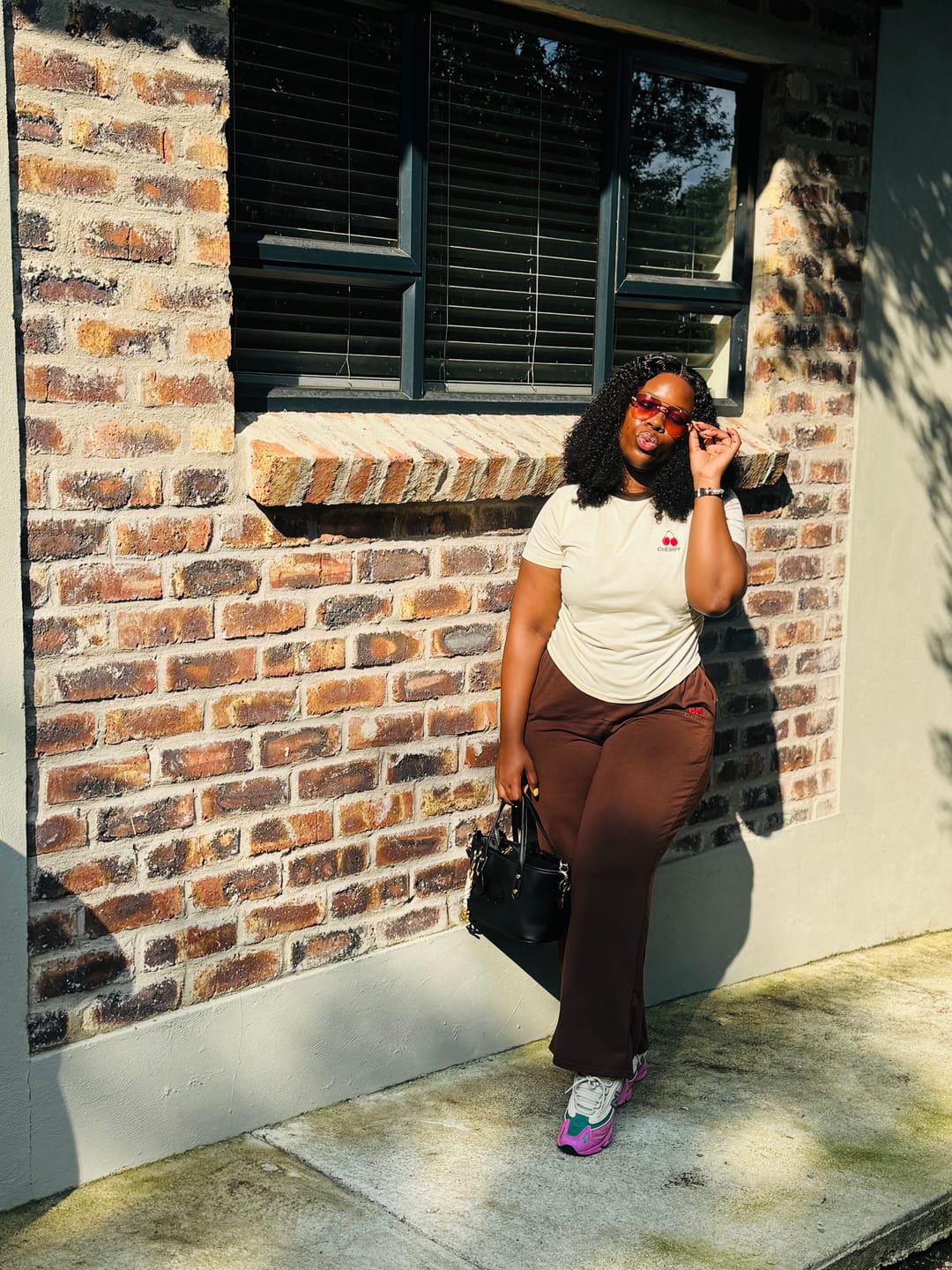 Customer photo review of Black Mini Era Tote Bag