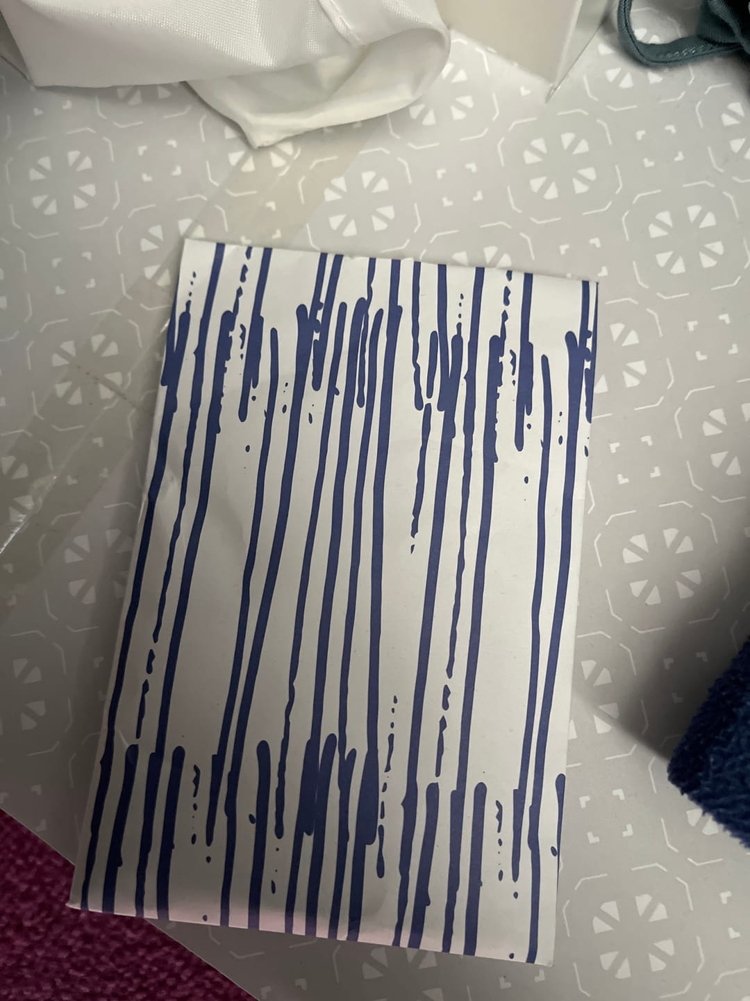 Customer photo review of The Master Herbalist FRESH LINEN Scented Wardrobe Freshener in a JAPANESE INK PEN Design PACK OF 2